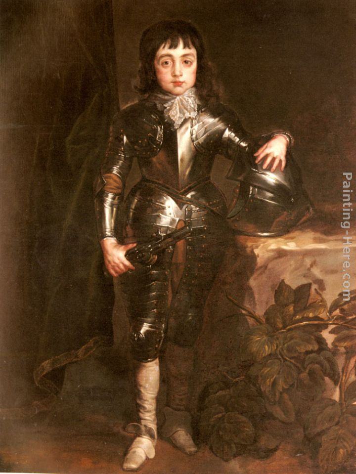 Sir Antony van Dyck Portrait of Charles II When Prince of Wales